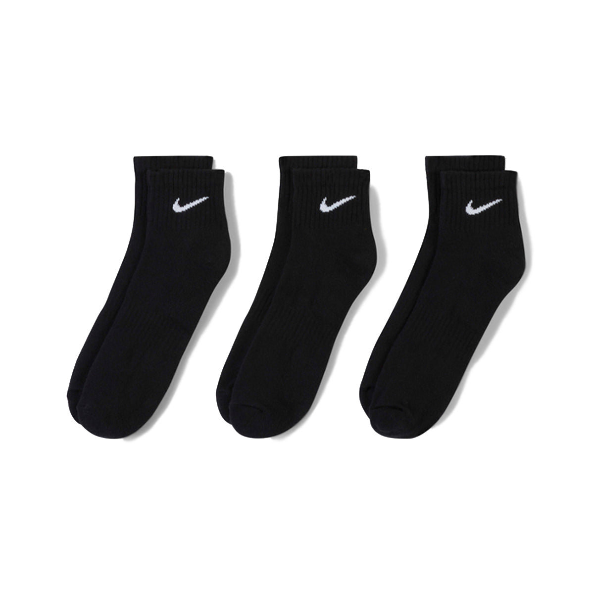 Everyday Cushioned Ankle Socks 'Black'