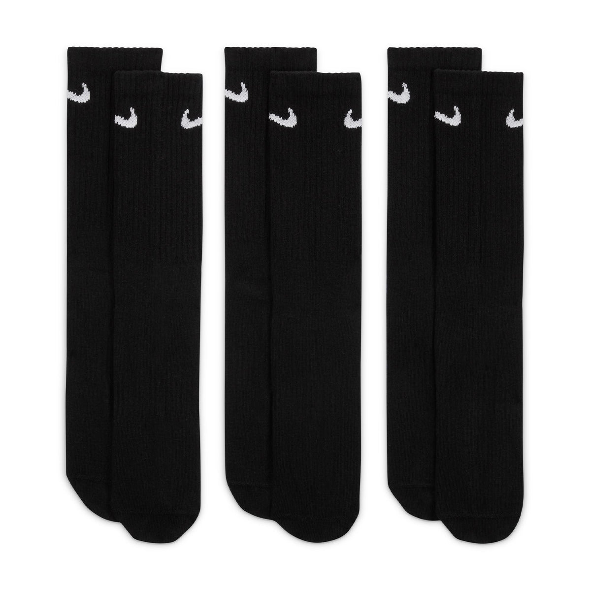 Everyday Lightweight Socks 3 pair 'Black'