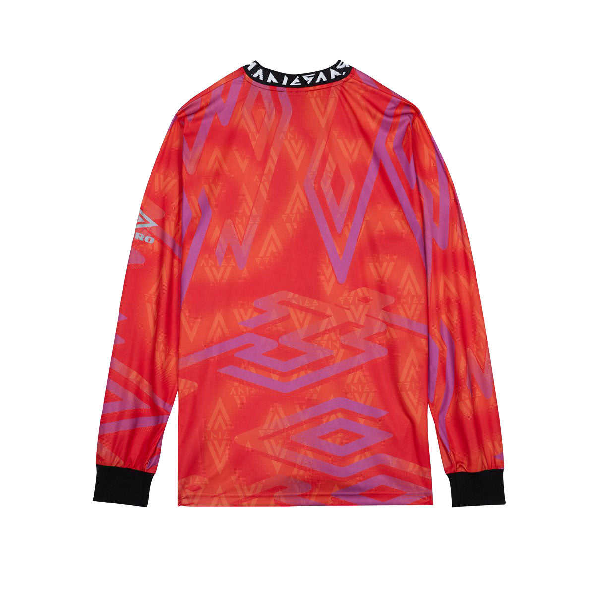 UMBRO ARIES LS FOOTBALL JERSEY 'RED/PURPLE'