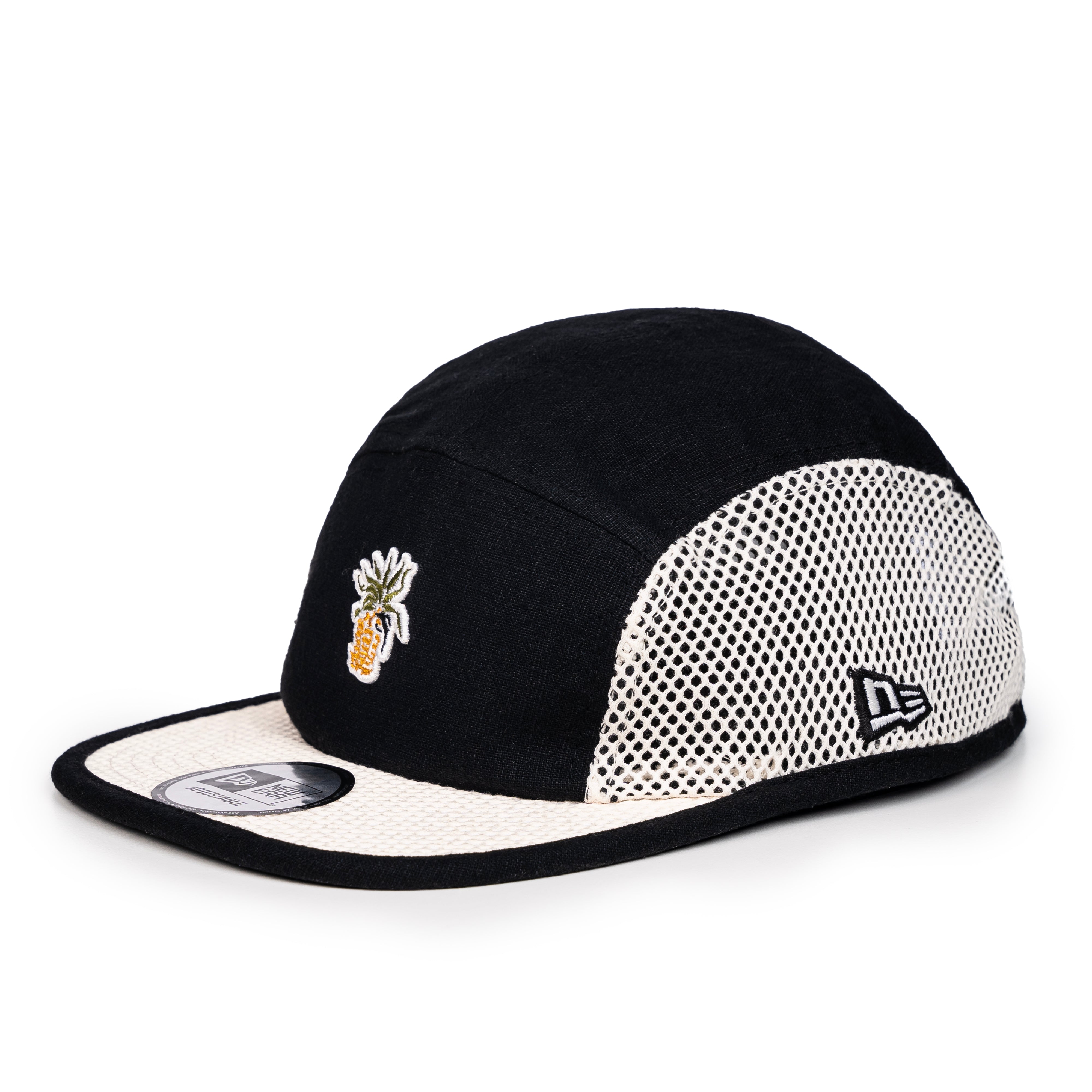 '+ Limited Edt 5 Panel Camper Cap 'Black White'