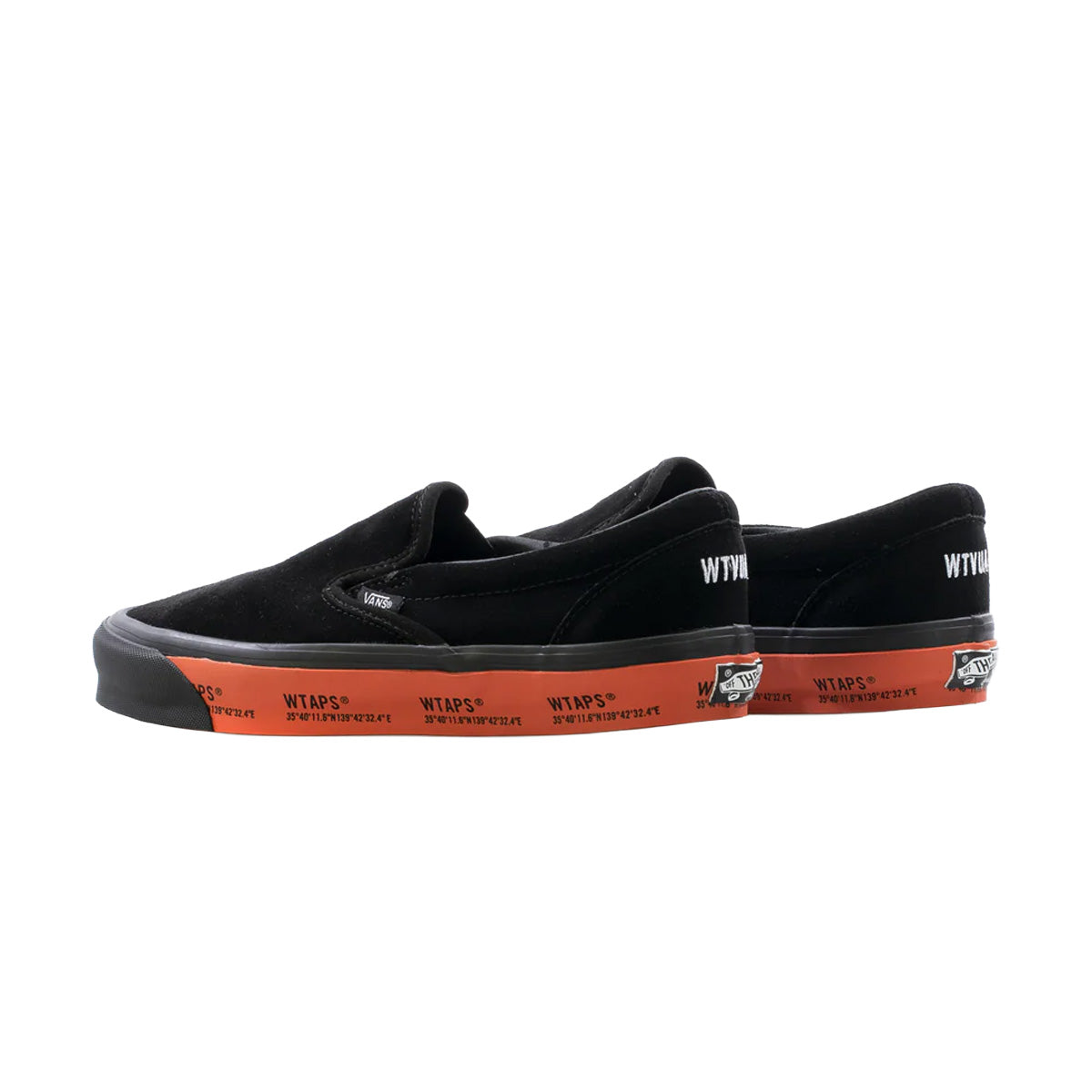 Vans X Wtaps OG Classic Slip On Black