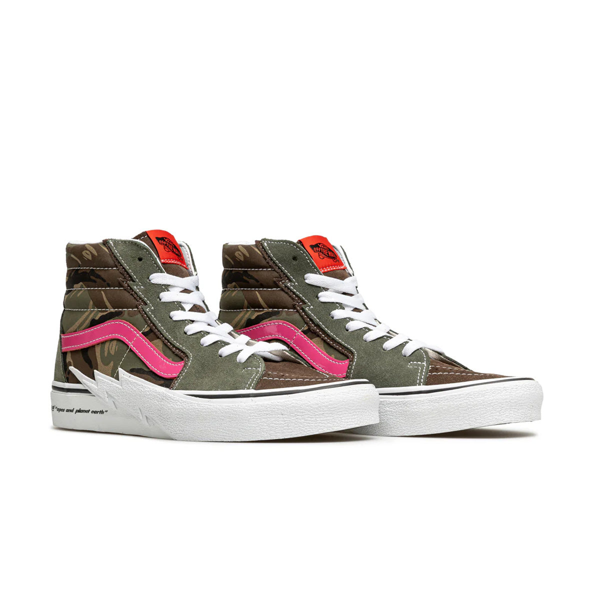 '+ AAPE SK8-HI BOLT 'CAMO'