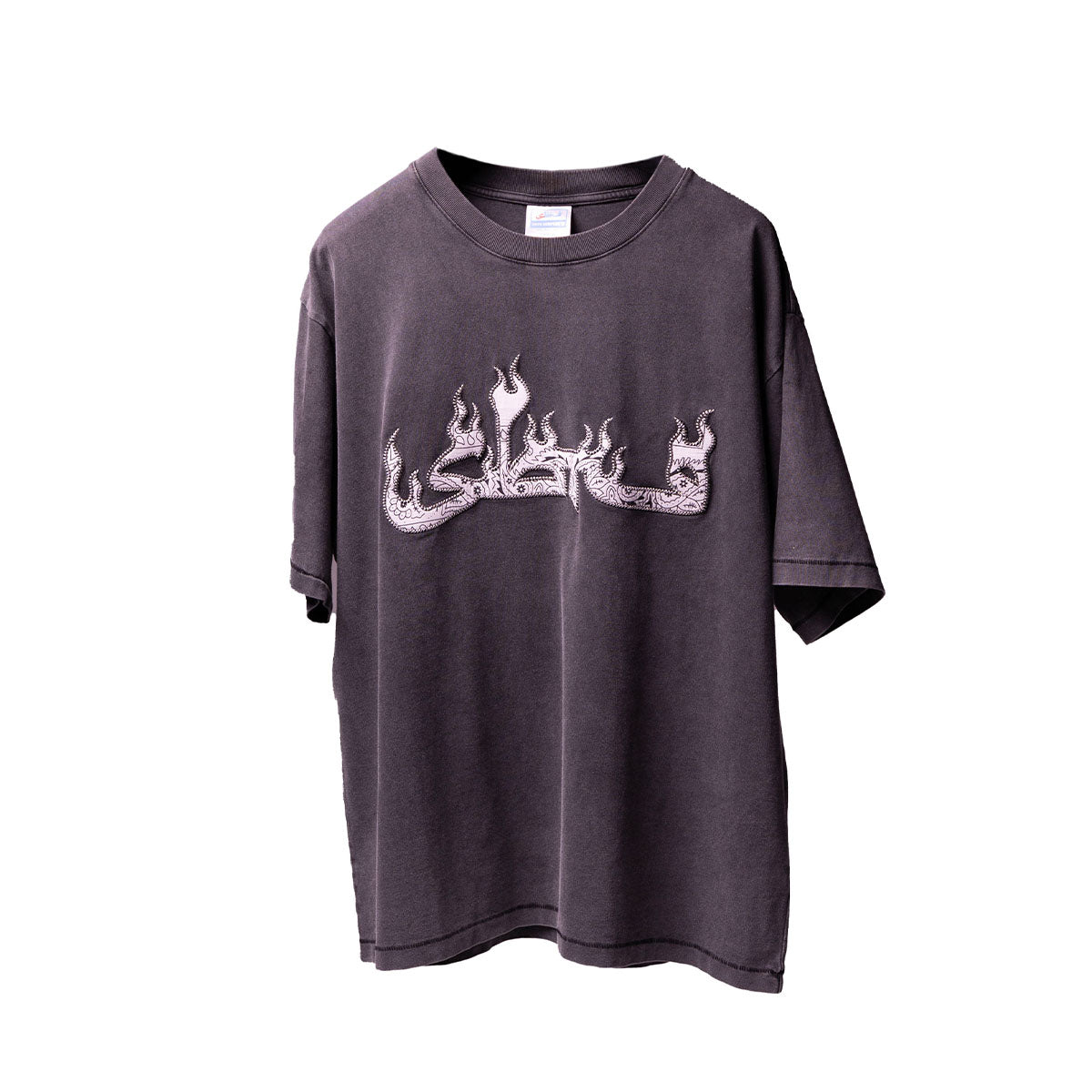 FLAMEZY BANDANA TEE 'BLACK/WHITE'