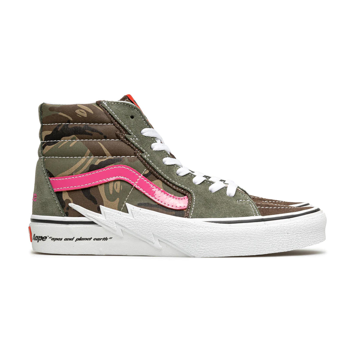 '+ AAPE SK8-HI BOLT 'CAMO'