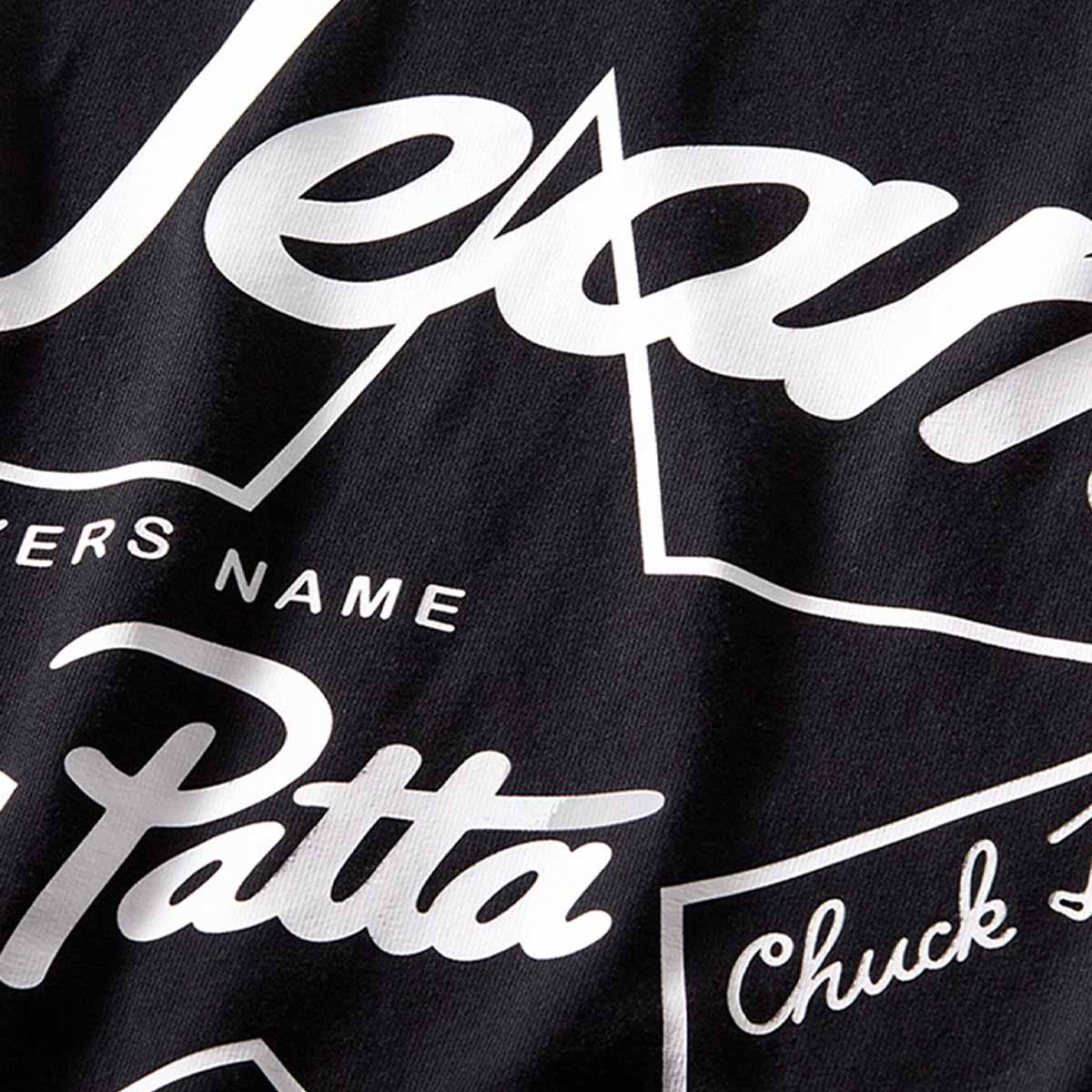 CONVERSE X PATTA ANNIVERSARY TEE 'BLACK'