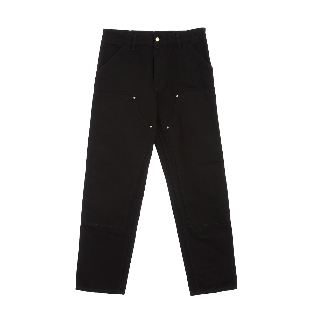 Double Knee Pant 'Black rinsed'