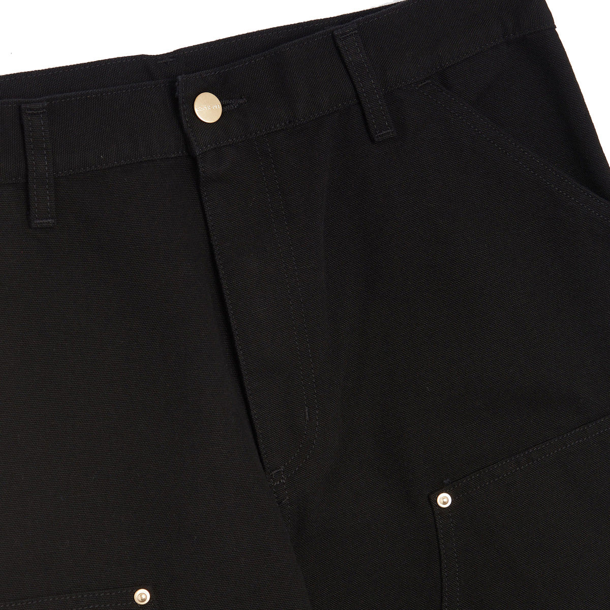 Double Knee Pant 'Black rinsed'
