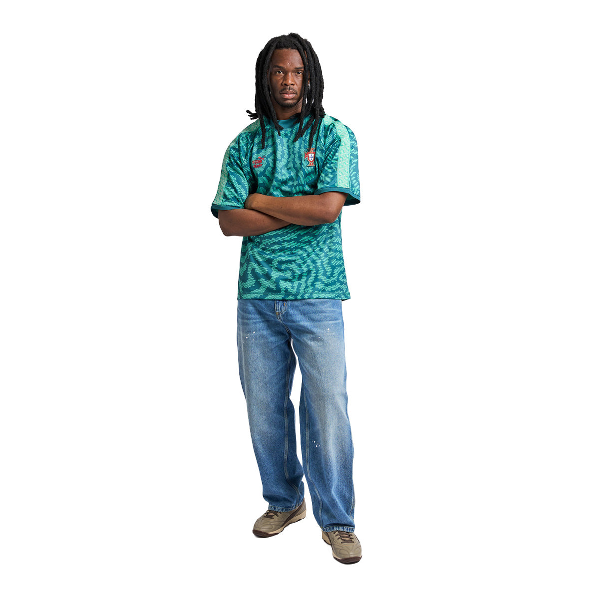 Landon Short 'Blue destroy was/splatter'