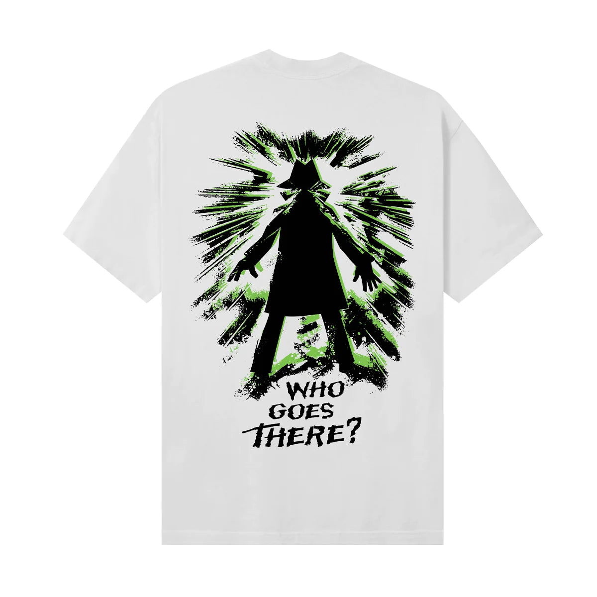 WHO GOES THERE TEE 'WHITE'