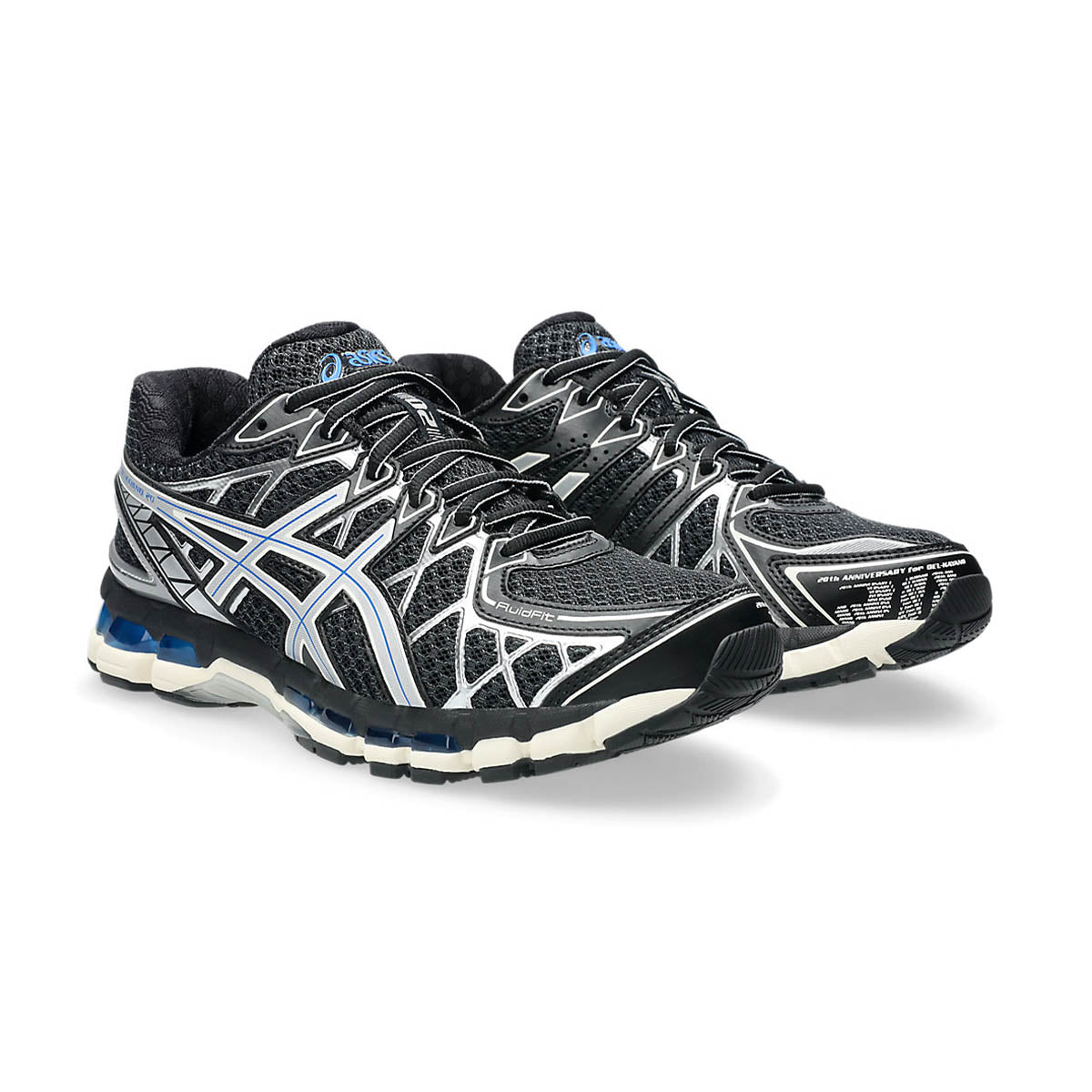 GEL-KAYANO 20 'BLACK/PURE SILVER'