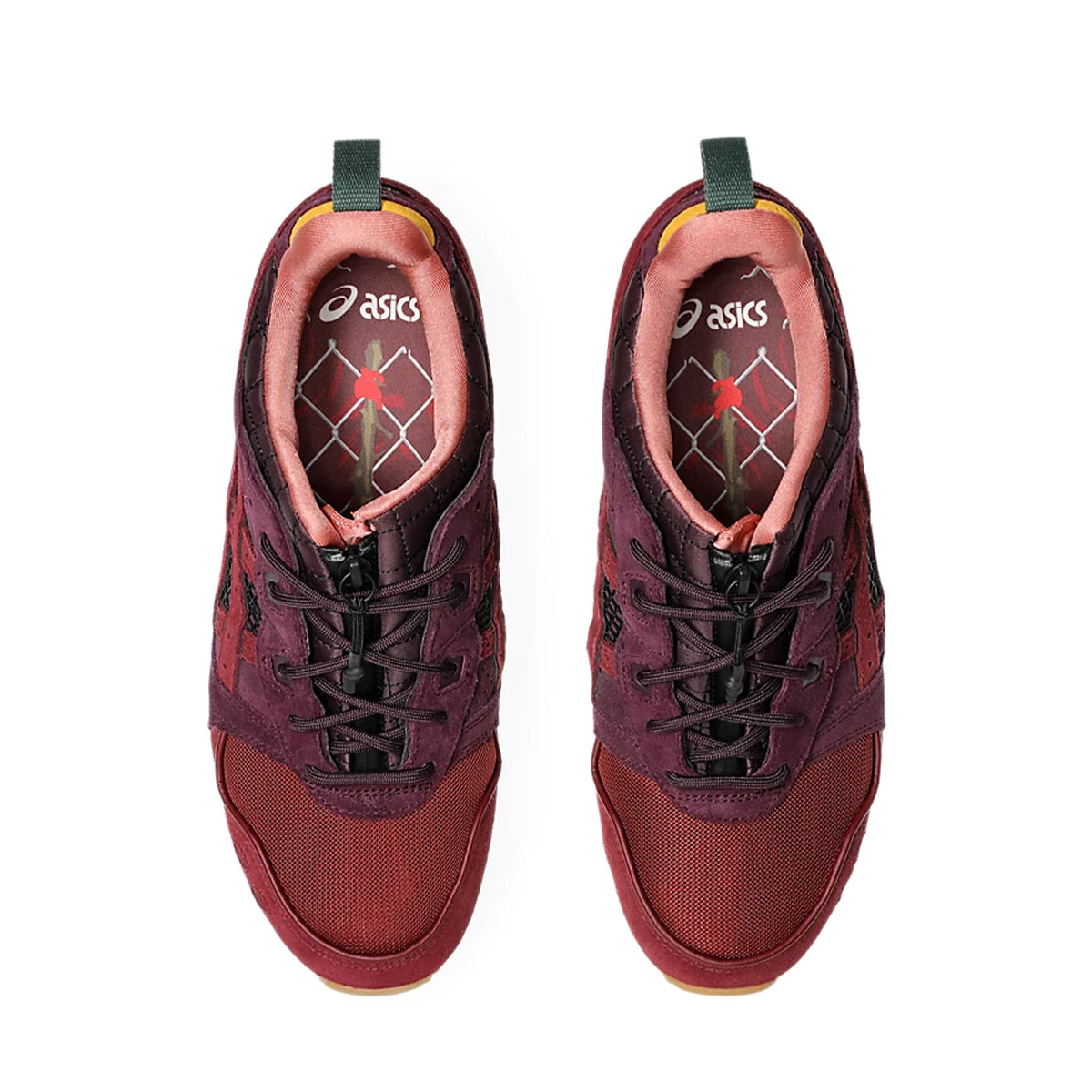 Asics gel lyte 7 homme bordeaux on sale