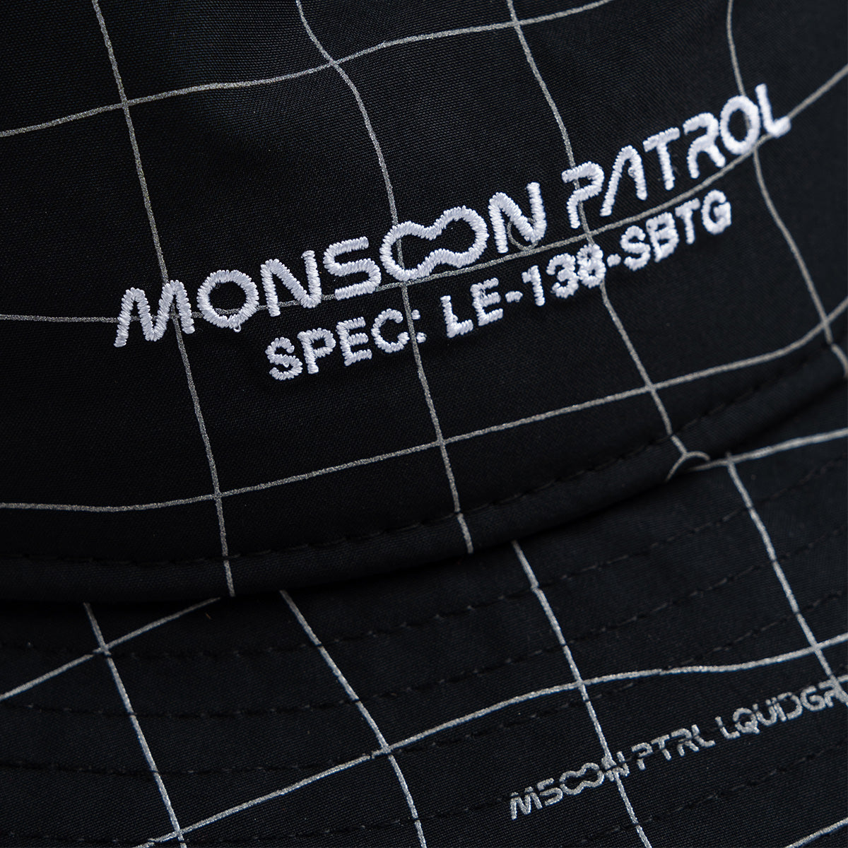 NEW ERA + MONSOON PATROL BUCKET HAT  'BLACK'