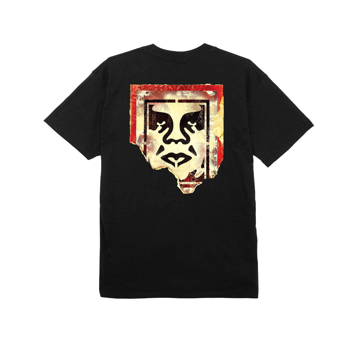 Obey Ripped Icon Blk