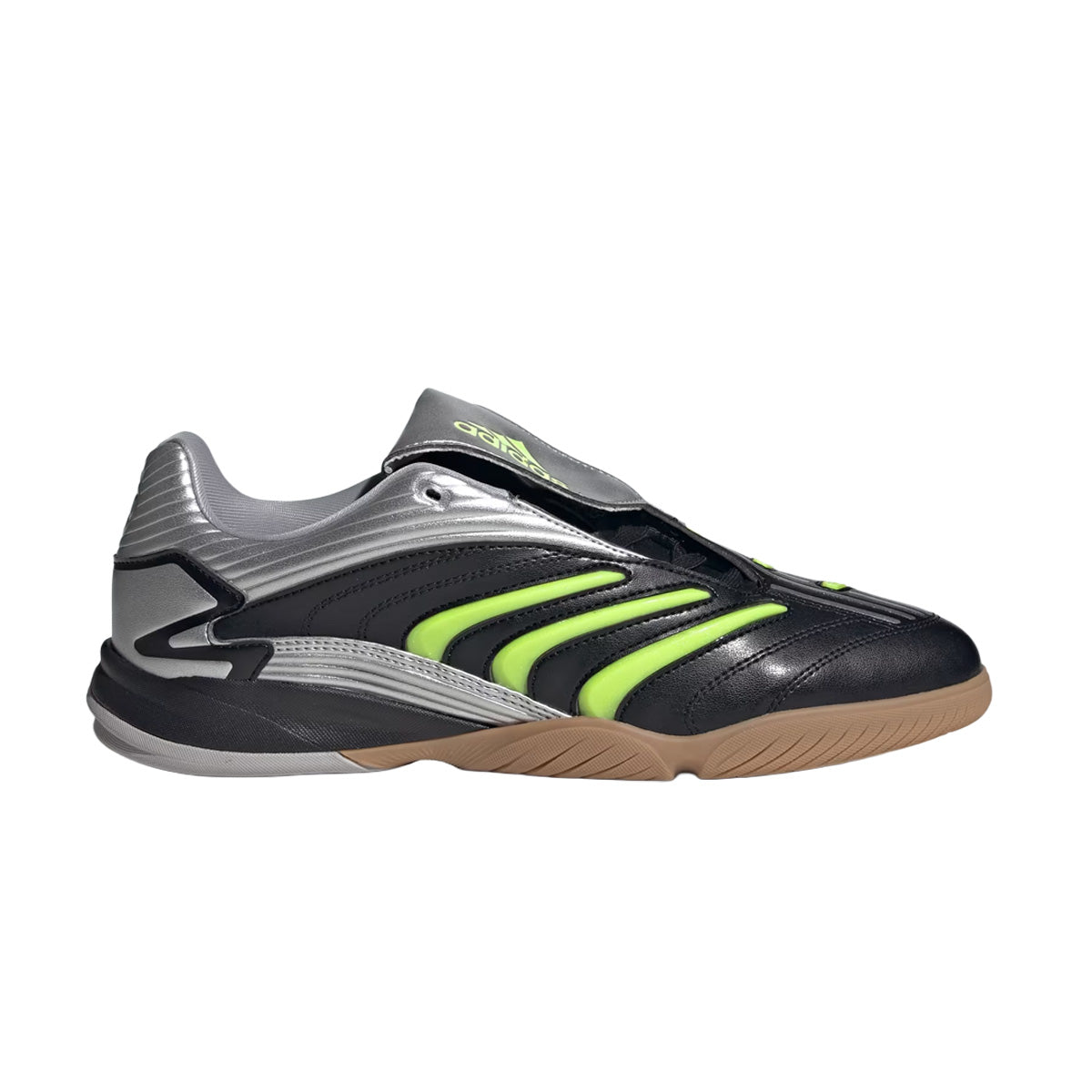 PREDATOR SALA 'CORE BLACK/SIGNAL GREEN-SILVER METALLIC'