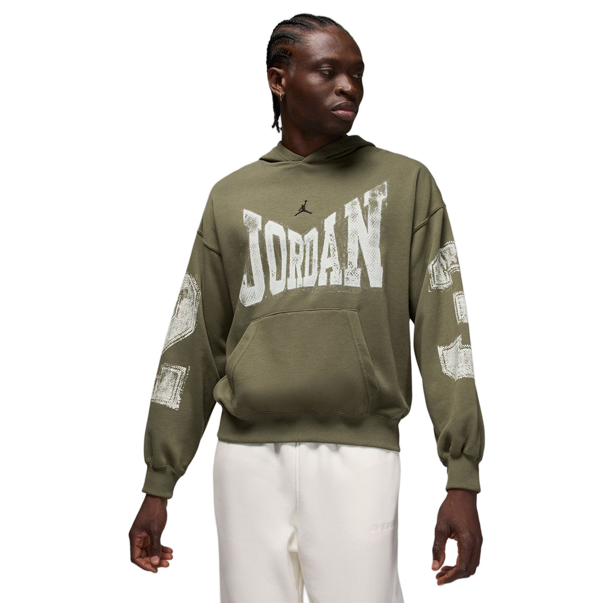 BROOKLYN COLLEGIATE PULLOVER HOODIE 'Green'