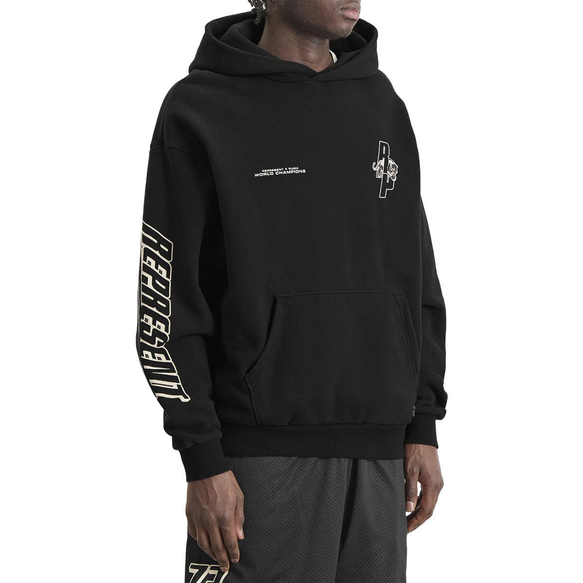 + Represent LS Hoodie 'Black'