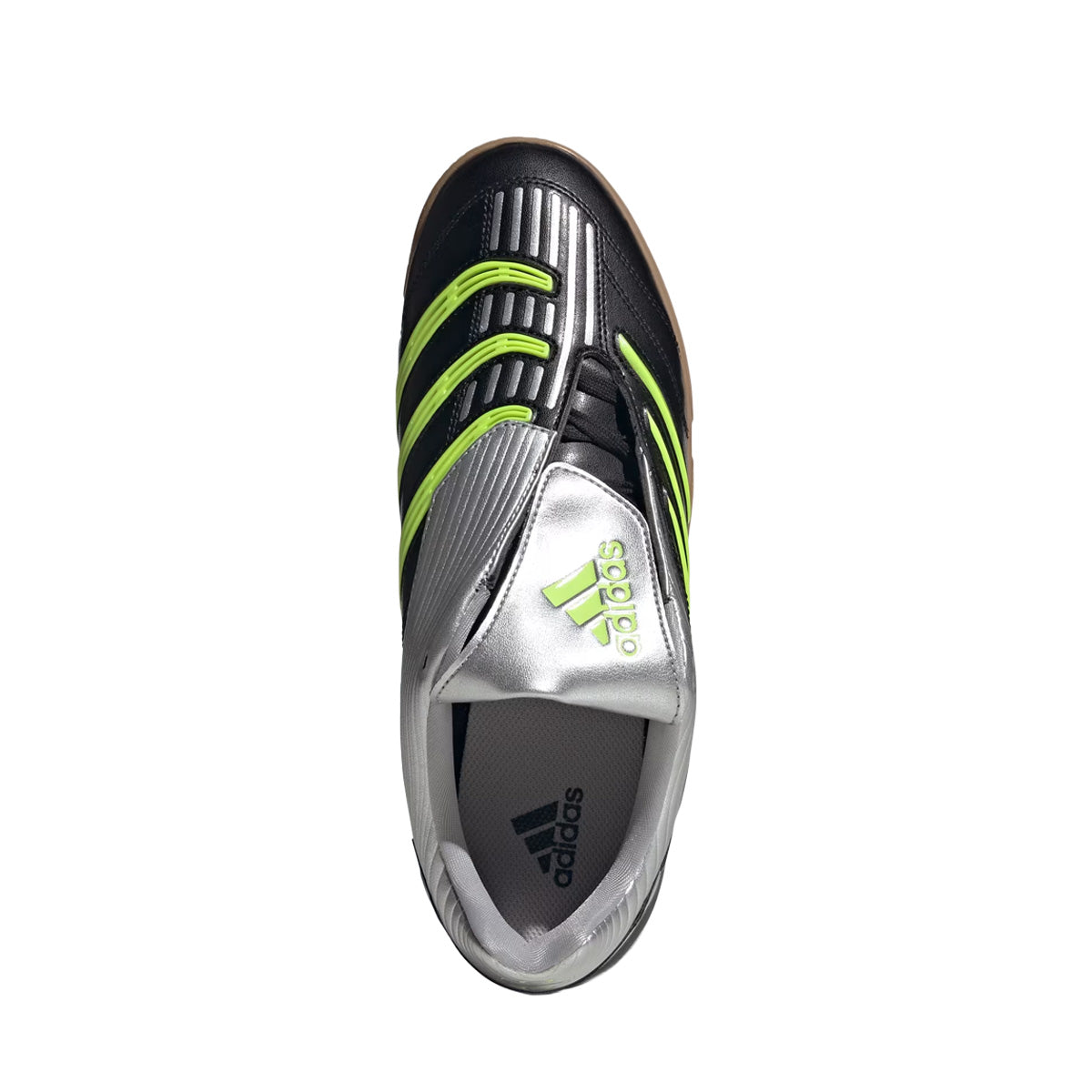 PREDATOR SALA 'CORE BLACK/SIGNAL GREEN-SILVER METALLIC'