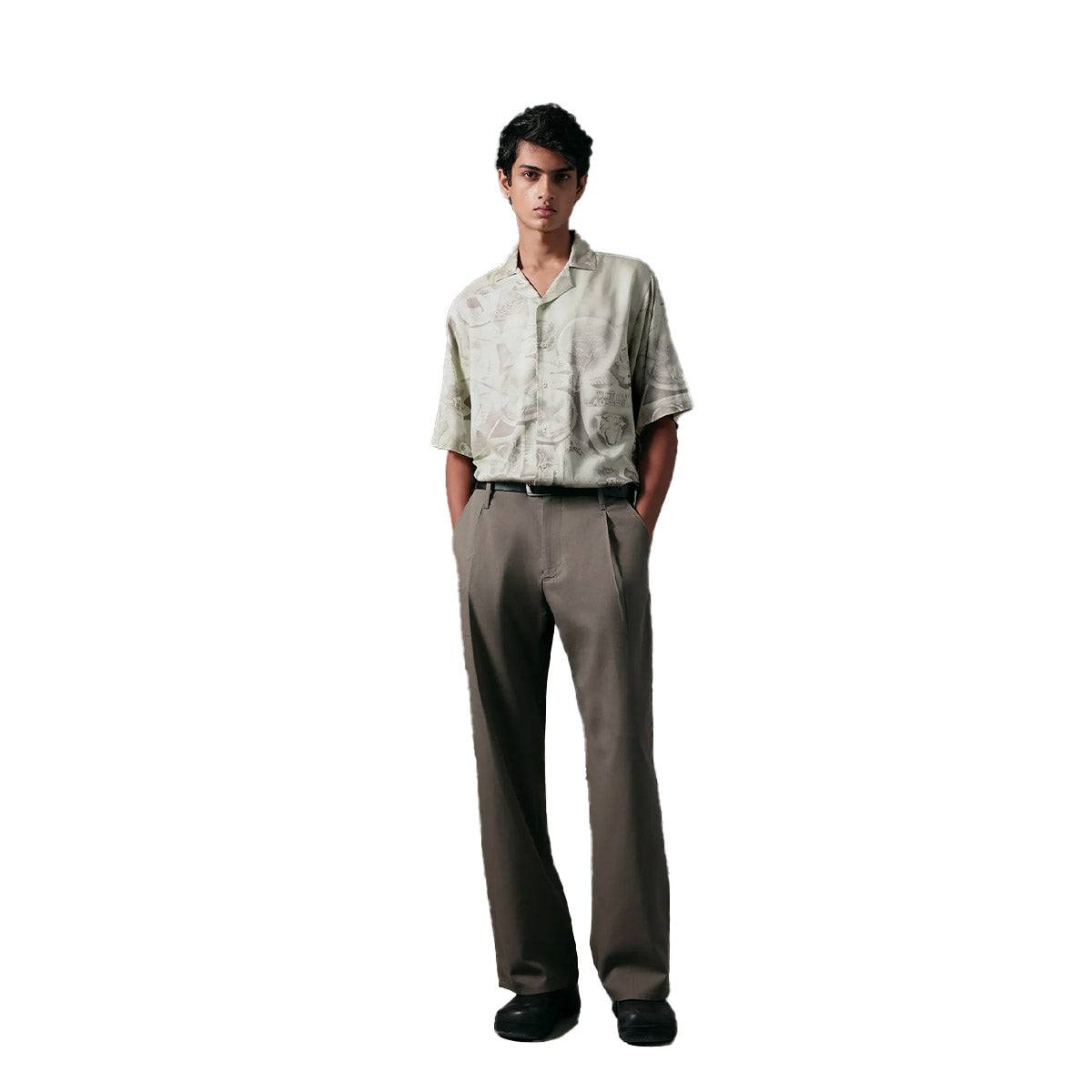 Aegis Relaxed Shirt in Brown