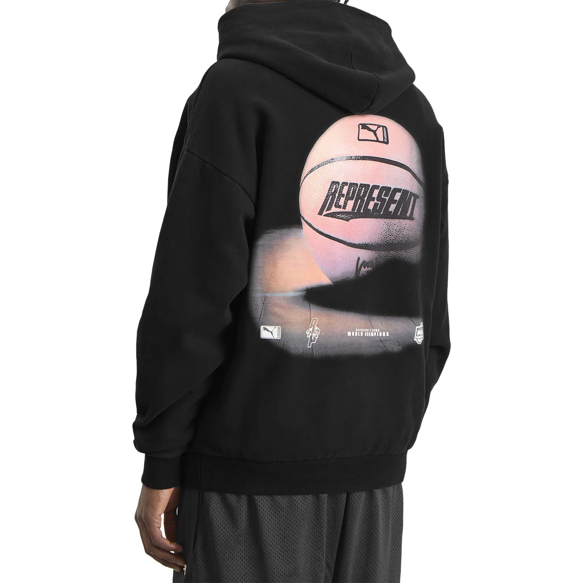+ Represent LS Hoodie 'Black'