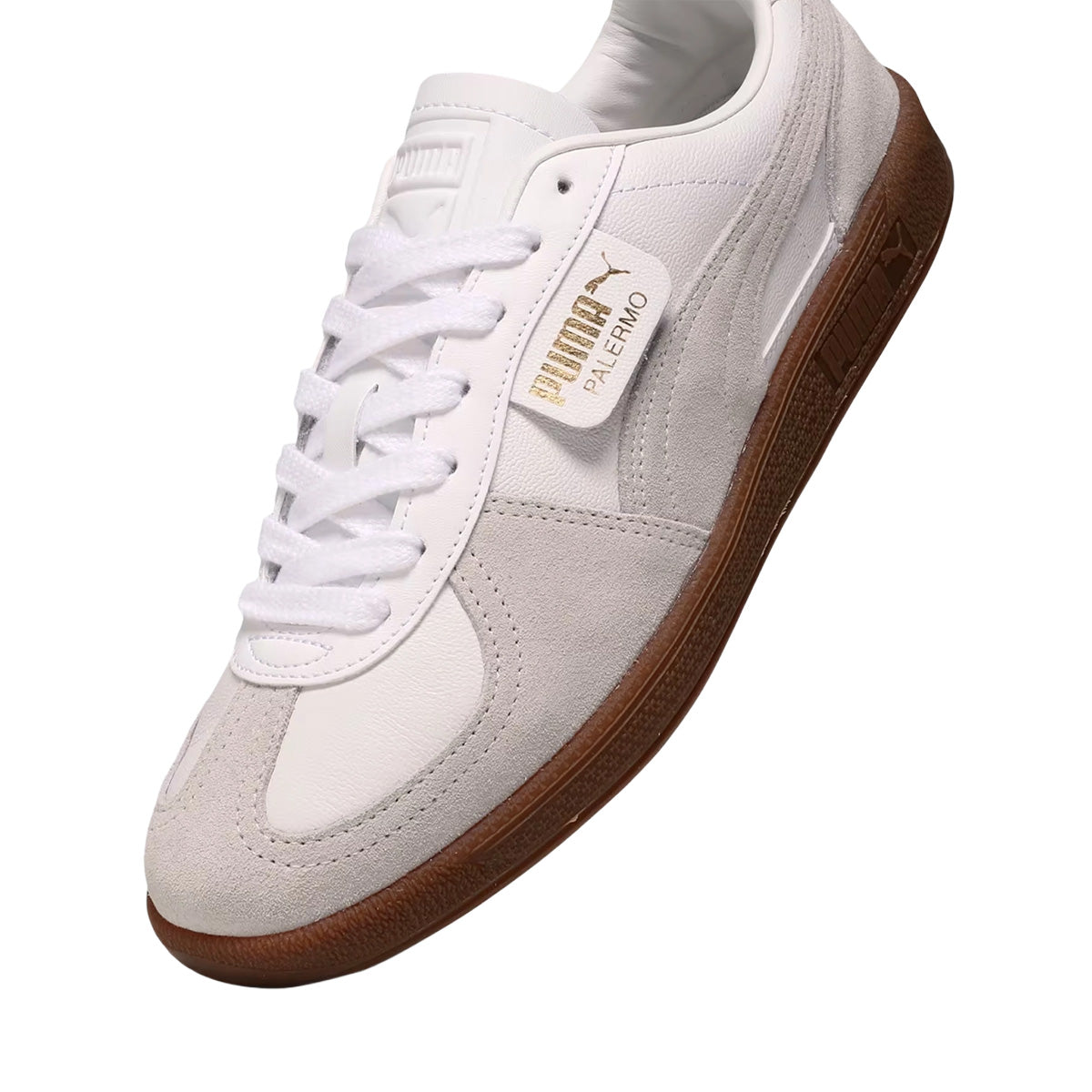 Palermo Lth Res 'White/Glacial Gray/Gum'