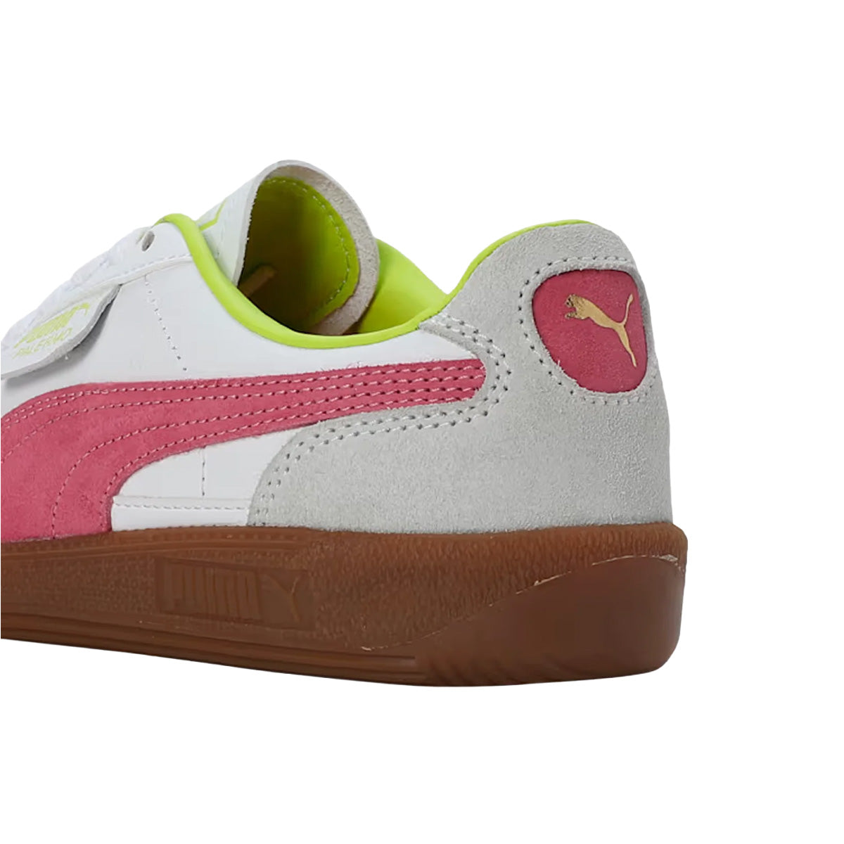 Palermo Lth Res 'White/Fluro Pink Pe'