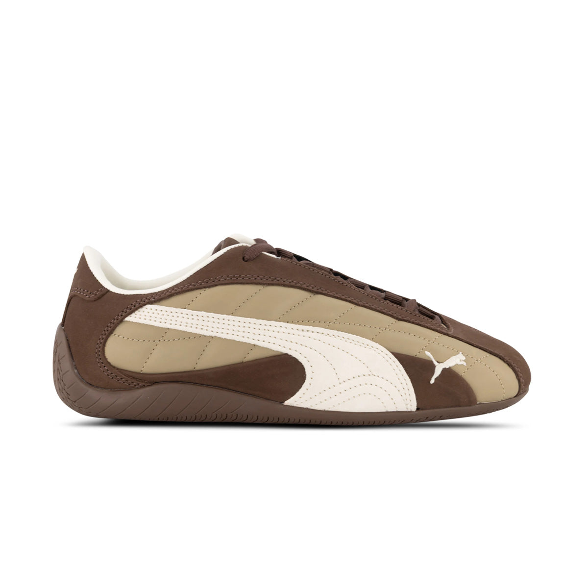 Speedcat Plus Quilted 'Espresso Brown/Warm White'