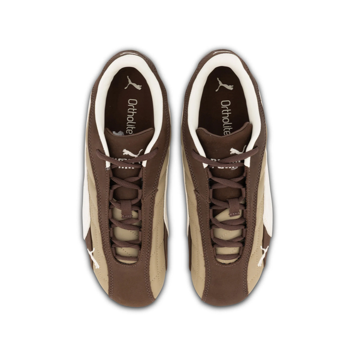 Speedcat Plus Quilted 'Espresso Brown/Warm White'