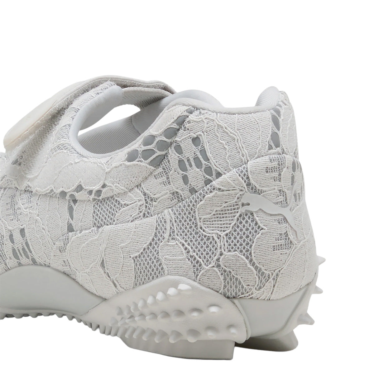 Mostro Fey Lace 'Feather Gray'