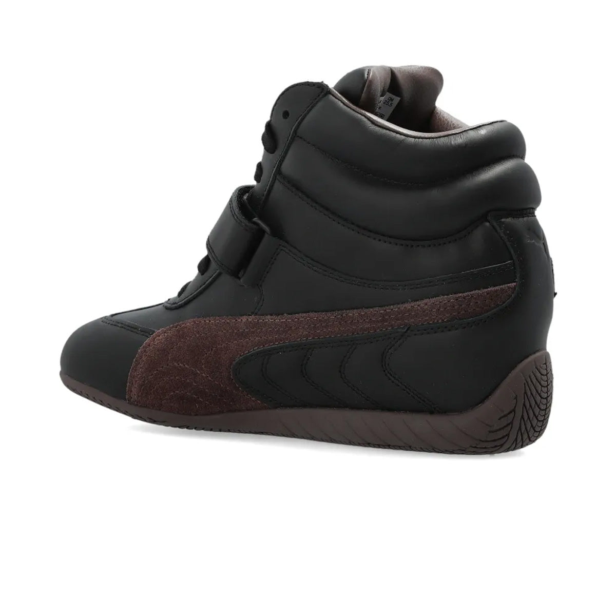 Wmns Speedcat Wedge Lth 'Black/Chocolate Brown'