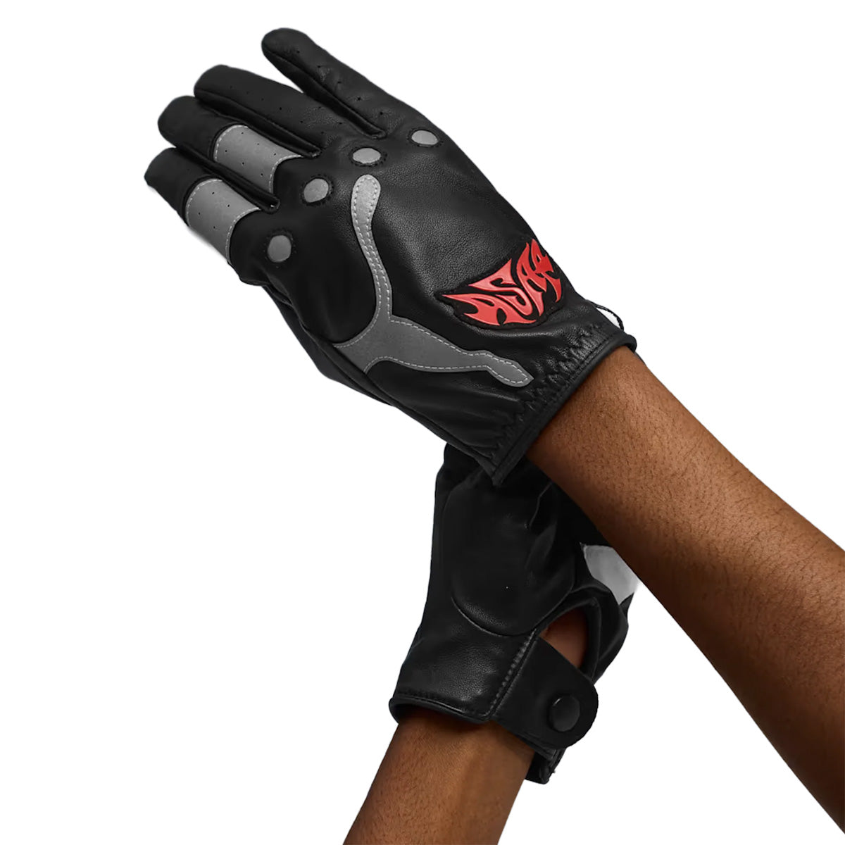 x ASAP ROCKY LEATHER GLOVE 'PUMA BLACK-FIERCE RED-PUMA WHITE'
