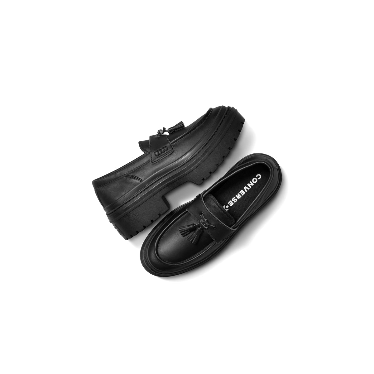 CTAS Lugged Heel Loafer 'Black'