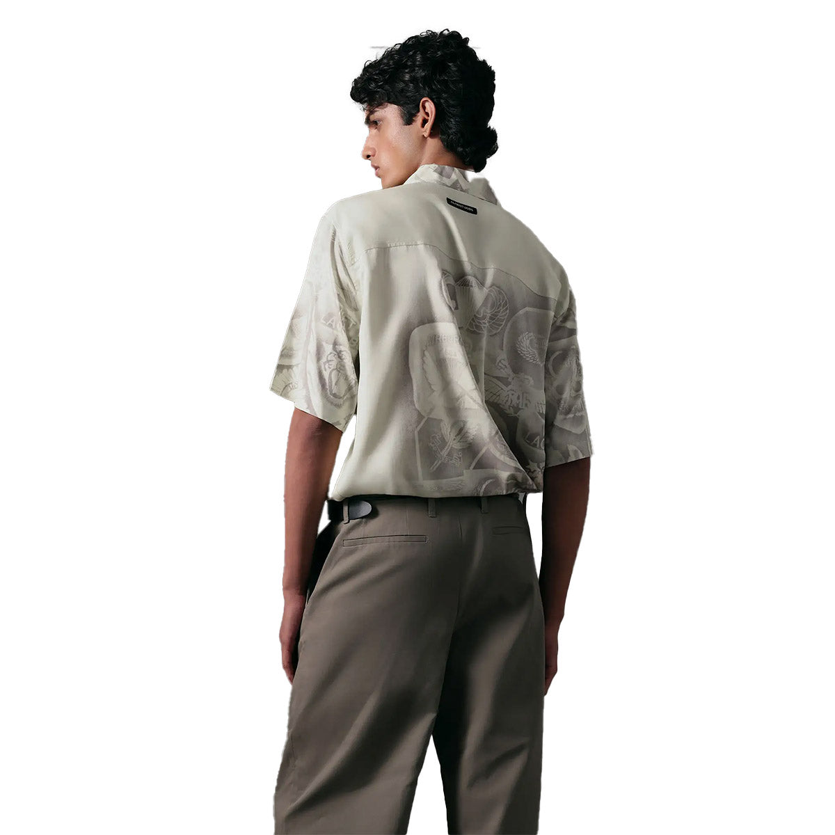 Aegis Relaxed Shirt in Brown