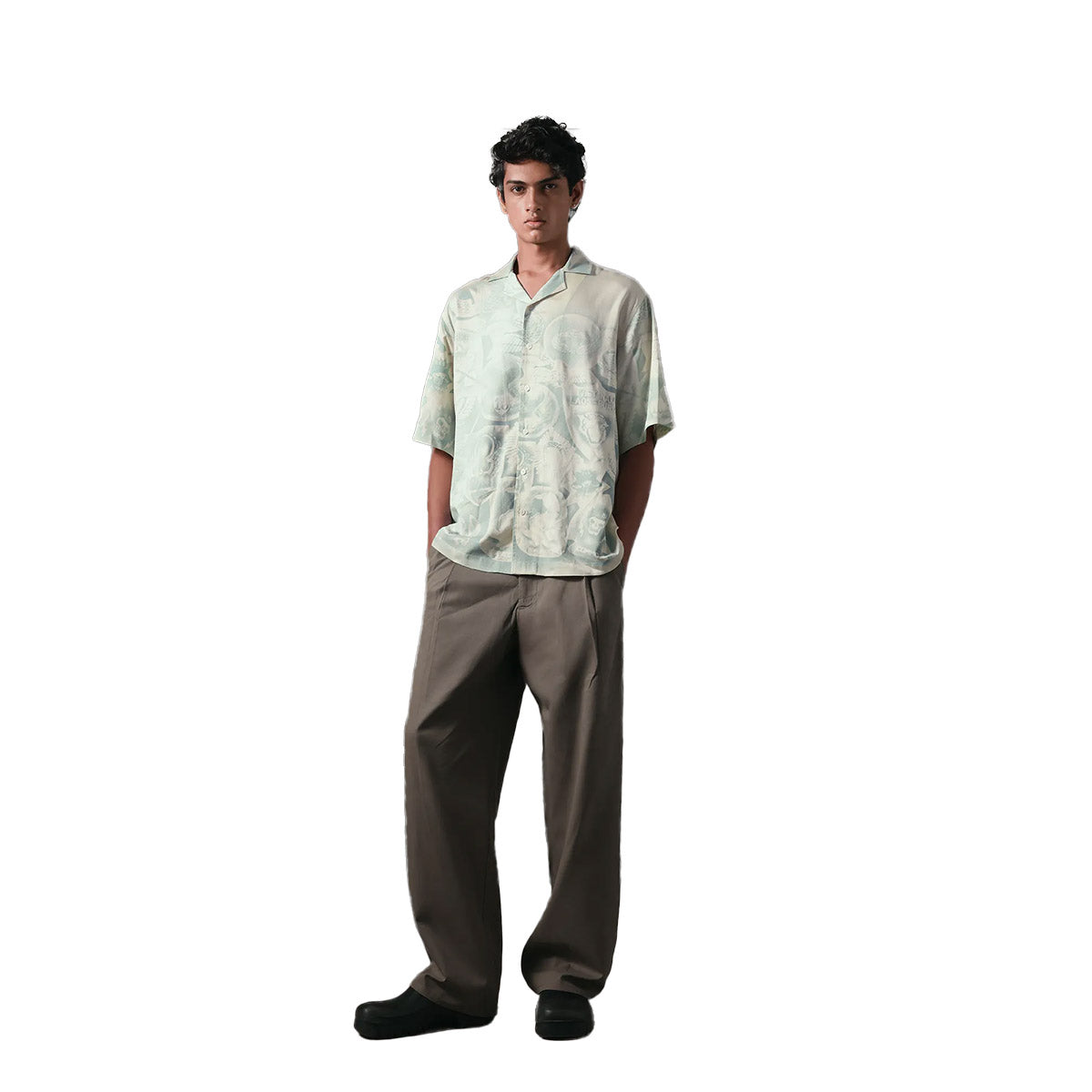 Aegis Relaxed Shirt in Blue