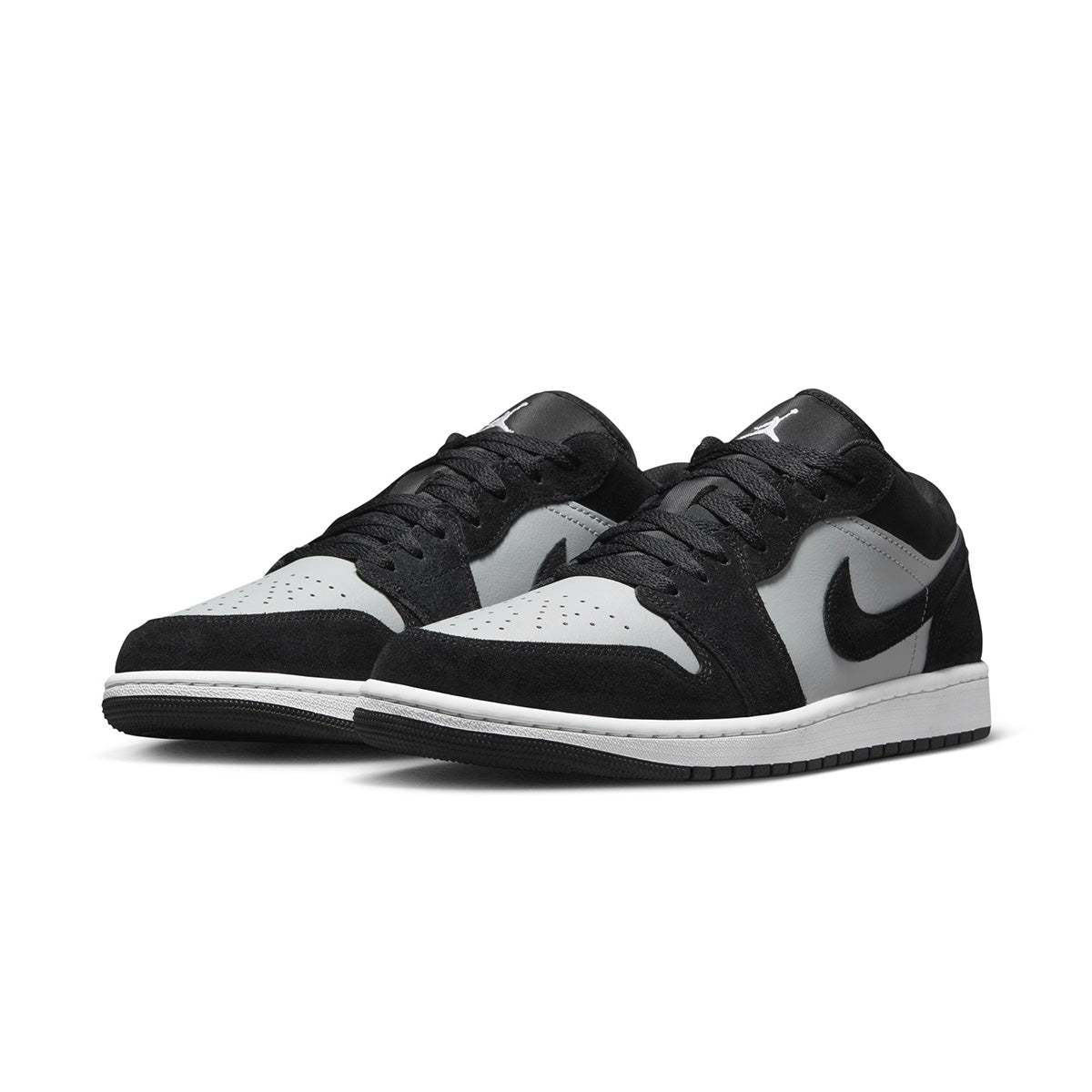 Air Jordan 1 Low 'BLACK/WHITE/LT SMOKE GREY'