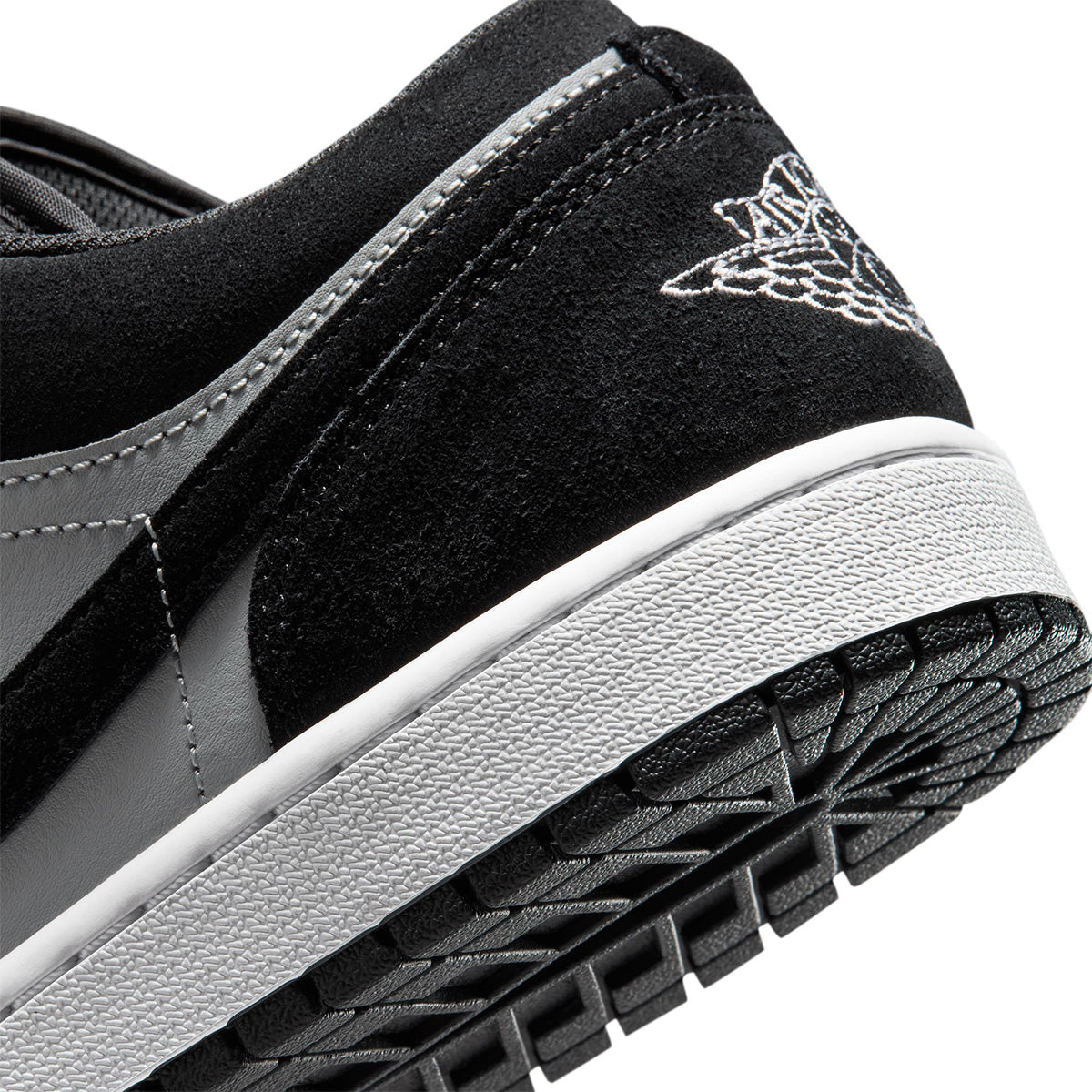 Air Jordan 1 Low 'BLACK/WHITE/LT SMOKE GREY'