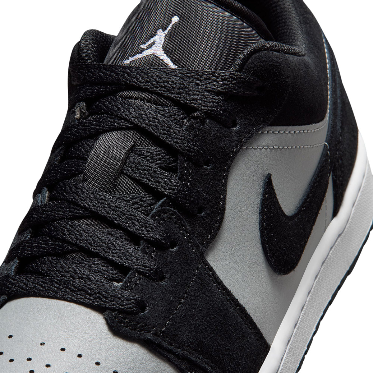 Air Jordan 1 Low 'BLACK/WHITE/LT SMOKE GREY'