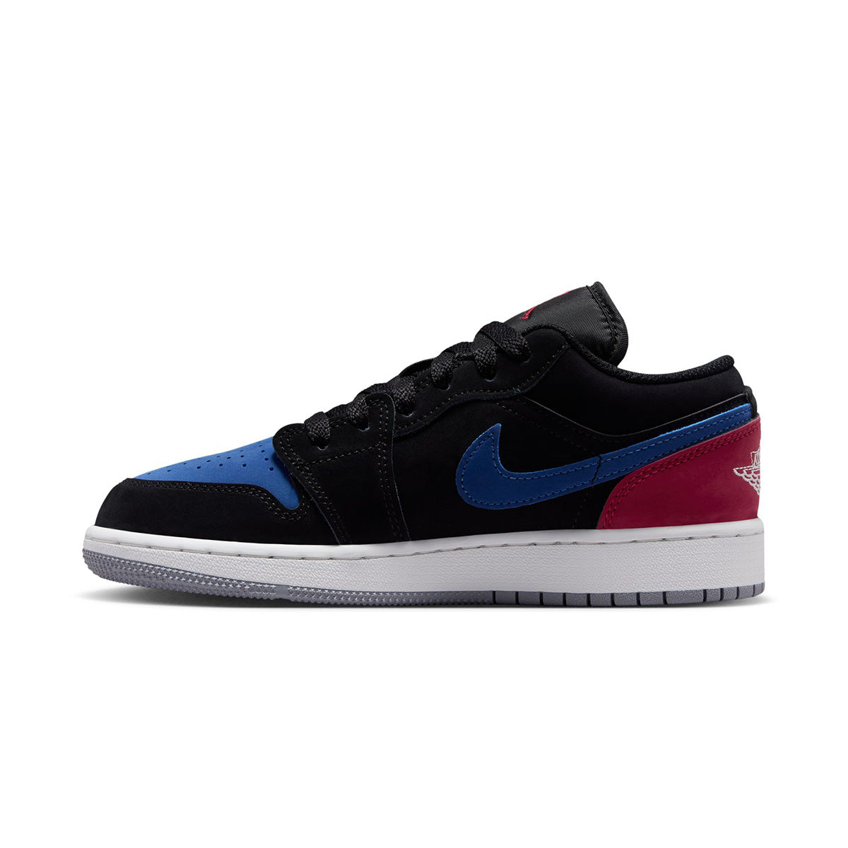 Air Jordan 1 Low GS 'BLACK/SUMMIT WHITE/TRUE BLUE/VARSITY RED'