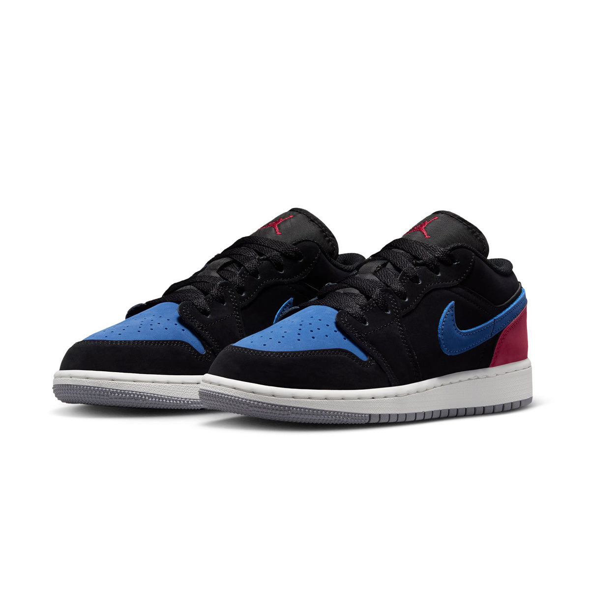 Air Jordan 1 Low GS 'BLACK/SUMMIT WHITE/TRUE BLUE/VARSITY RED'