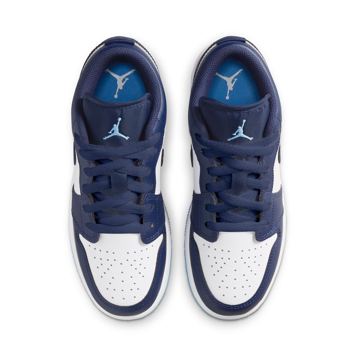 Air Jordan 1 Low Grade School 'MIDNIGHT NAVY/UNIVERSITY BLUE/WHITE'