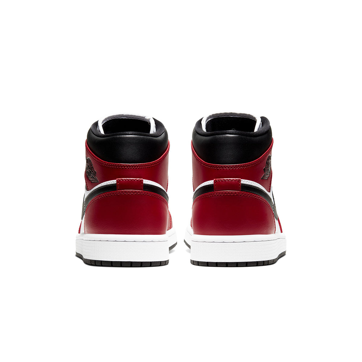 Air Jordan 1 Mid 'Black/White/Gym Red'