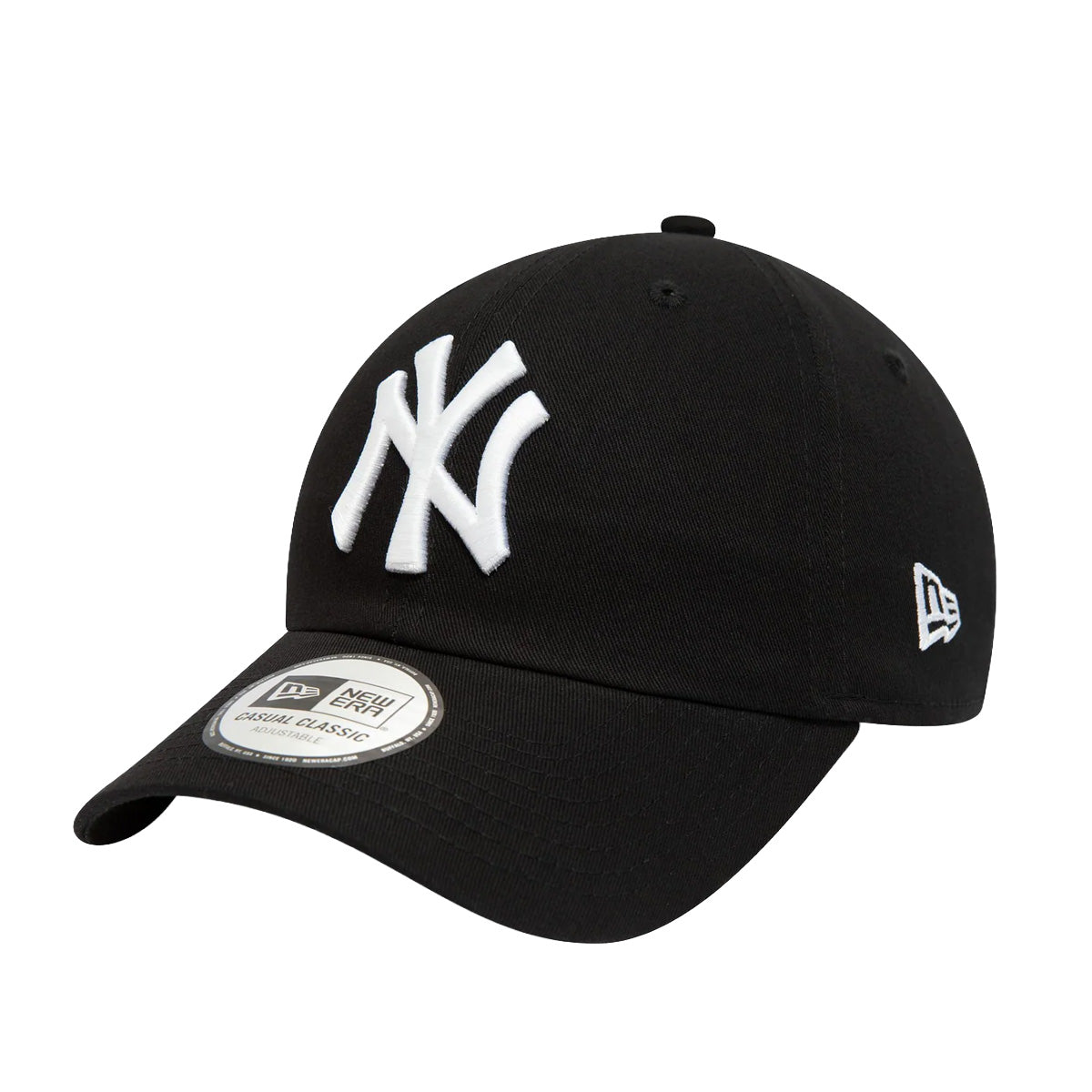 New York Yankees League Essential White On Black 9TWENTY Adjustable Cap