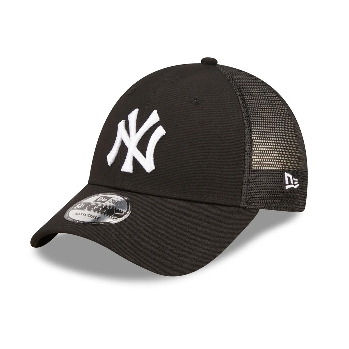 New York Yankees Home Field Black 9FORTY A-Frame Trucker Cap