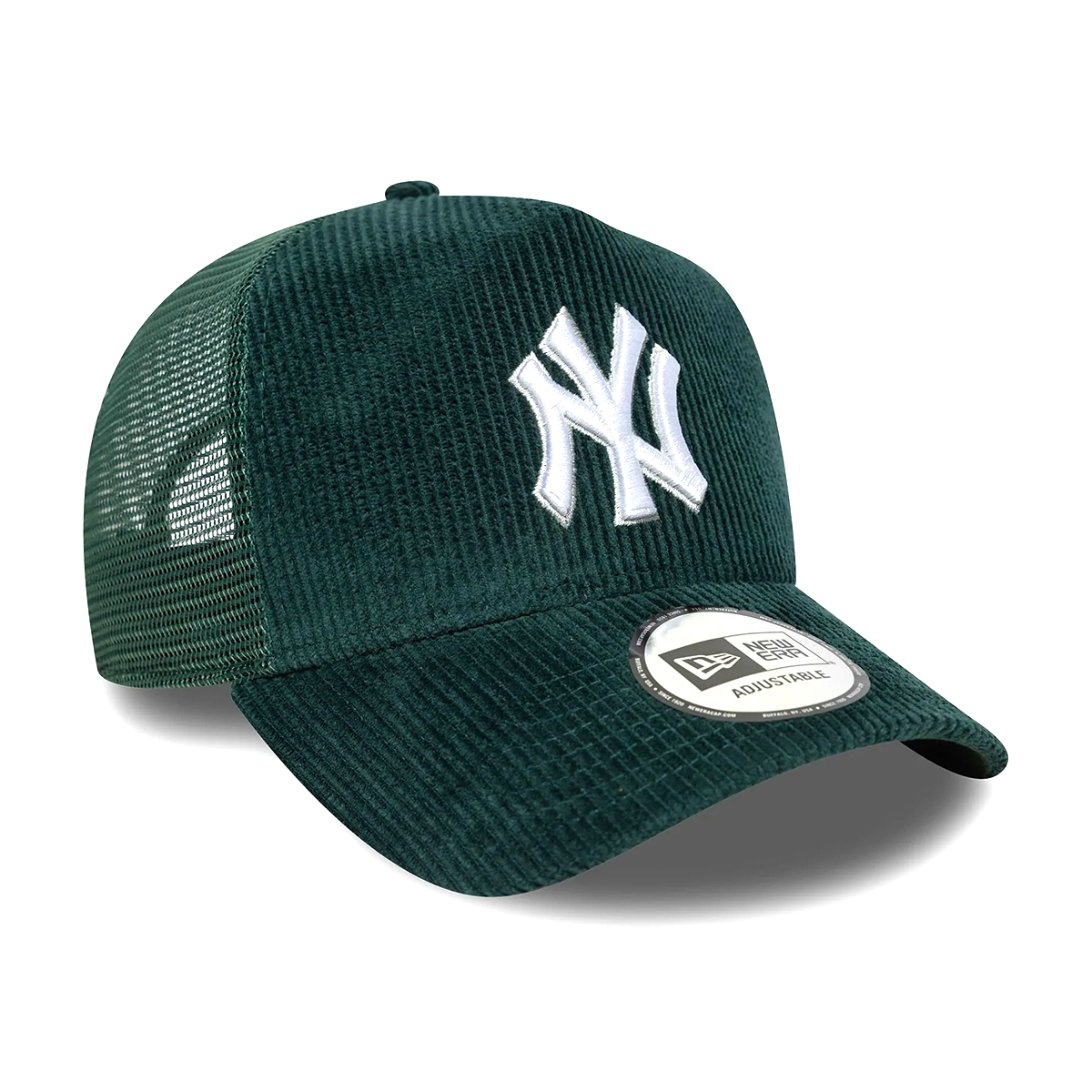9FORTY Yankees Cord A-Frame Trucker 'Dark Green'