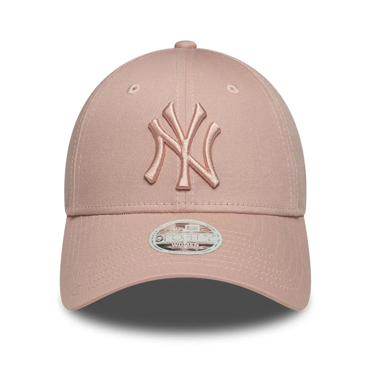 New York Yankees Womens MLB League Essential Pastel Pink 9FORTY Adjustable Cap