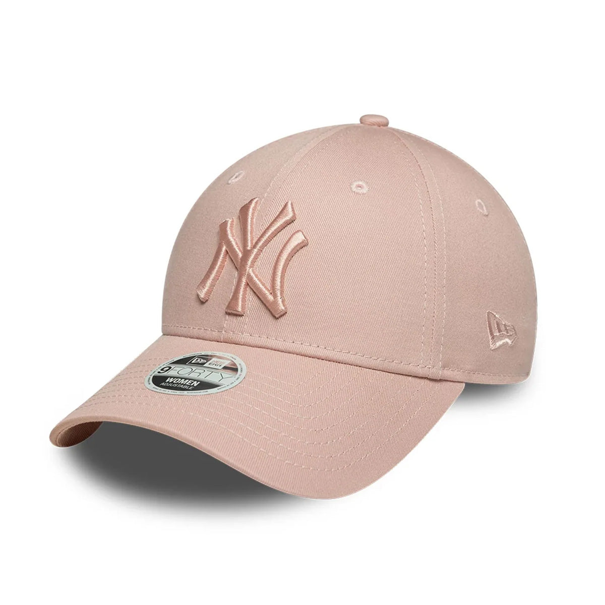 New York Yankees Womens MLB League Essential Pastel Pink 9FORTY Adjustable Cap