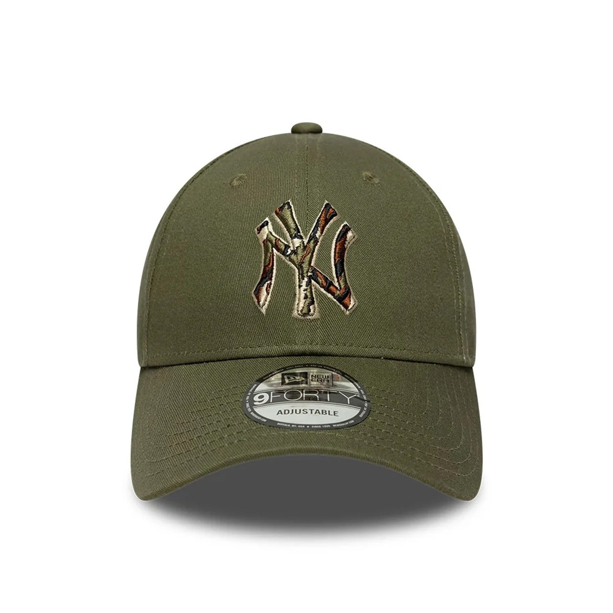 Outline Camo 9FORTY New York Yankees Cap 'Olive Green'
