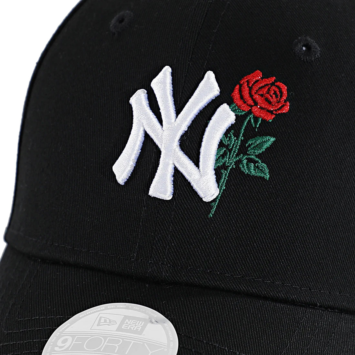 Wmns 9FORTY ROSE EMBROIDERED NY YANKEES ADJUSTABLE CAP
