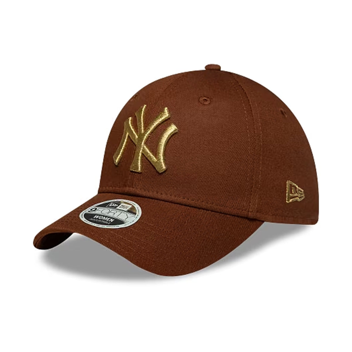 Wmns MLB Metallic New York Yankees 9FORTY Cap 'Brown'
