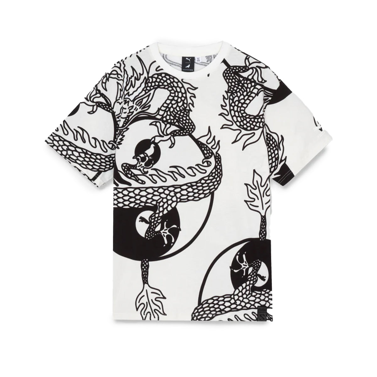 Staple AOP T-shirt 'White/Black'