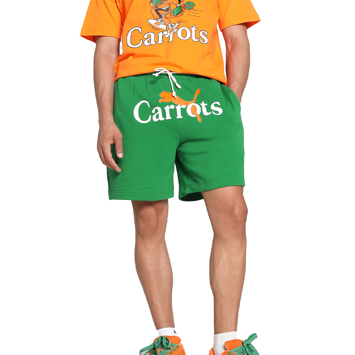 PUMA X CARROTS Shorts 'Archive Green'